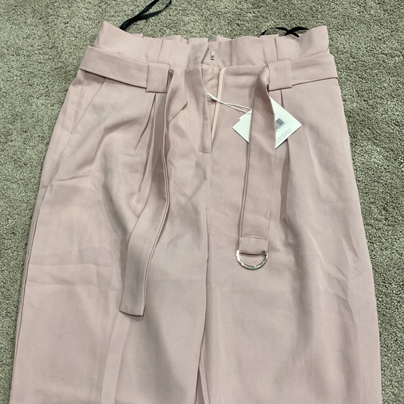 Miss Guided pastel pink cigarette trousers - Picture 2 of 4